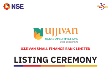 Listing Ceremony of Ujjivan Small Finance Bank