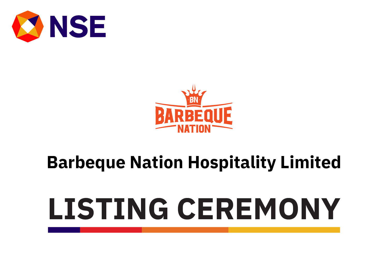 Listing Ceremony of Barbeque Nation Hospitality Limited