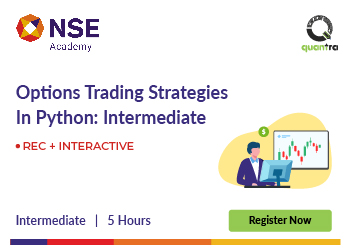 Certification on Options Trading Strategies in Python: Intermediate-Course banner