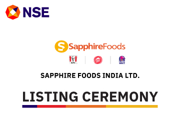 Listing Ceremony of Sapphire Foods India Limited