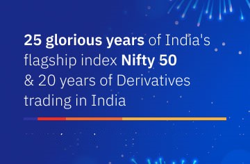 25 glorious years of India's flagship index Nifty50 & 20 years of Derivatives trading in India