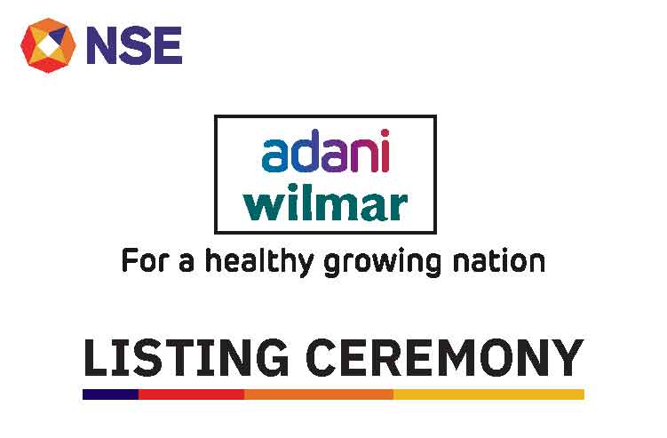 Listing Ceremony of Adani Wilmar Limited