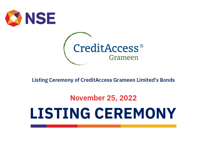 Listing Ceremony of CreditAccess Grameen Limited 