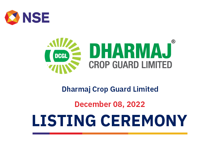 Listing Ceremony of Dharmaj Crop Guard Limited