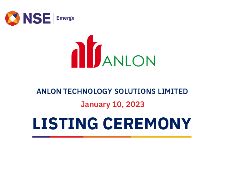 Listing ceremony of Anlon Technology Solutions Limited