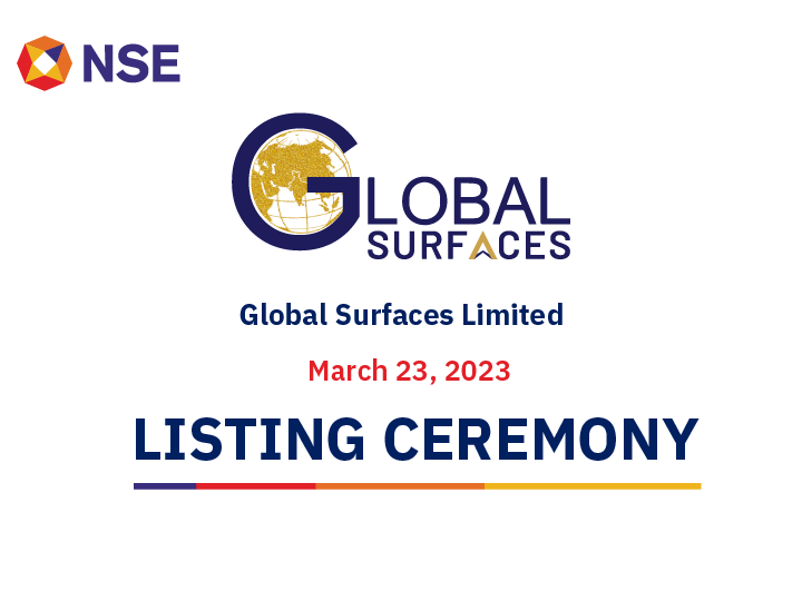 Listing Ceremony of Global Surfaces Limited