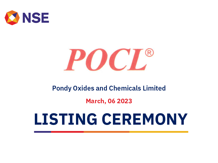 Pondy Oxides and Chemicals Limited