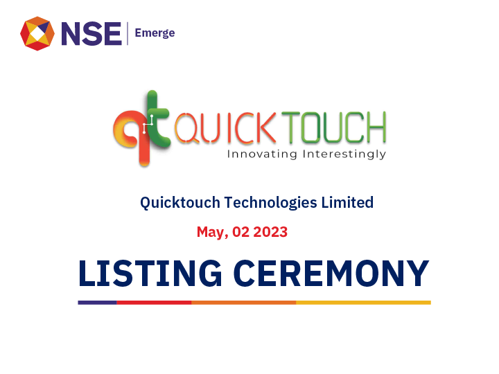 Listing Ceremony of Quicktouch Technologies Limited