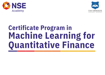 Certificate Program in Machine Learning for Quantitative Finance