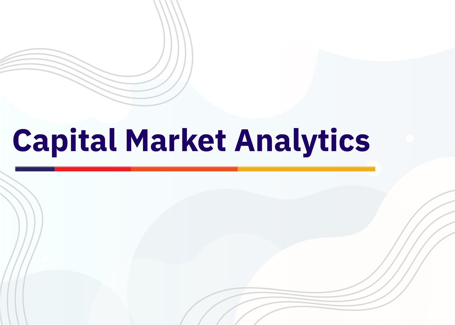 Capital Market Analytics