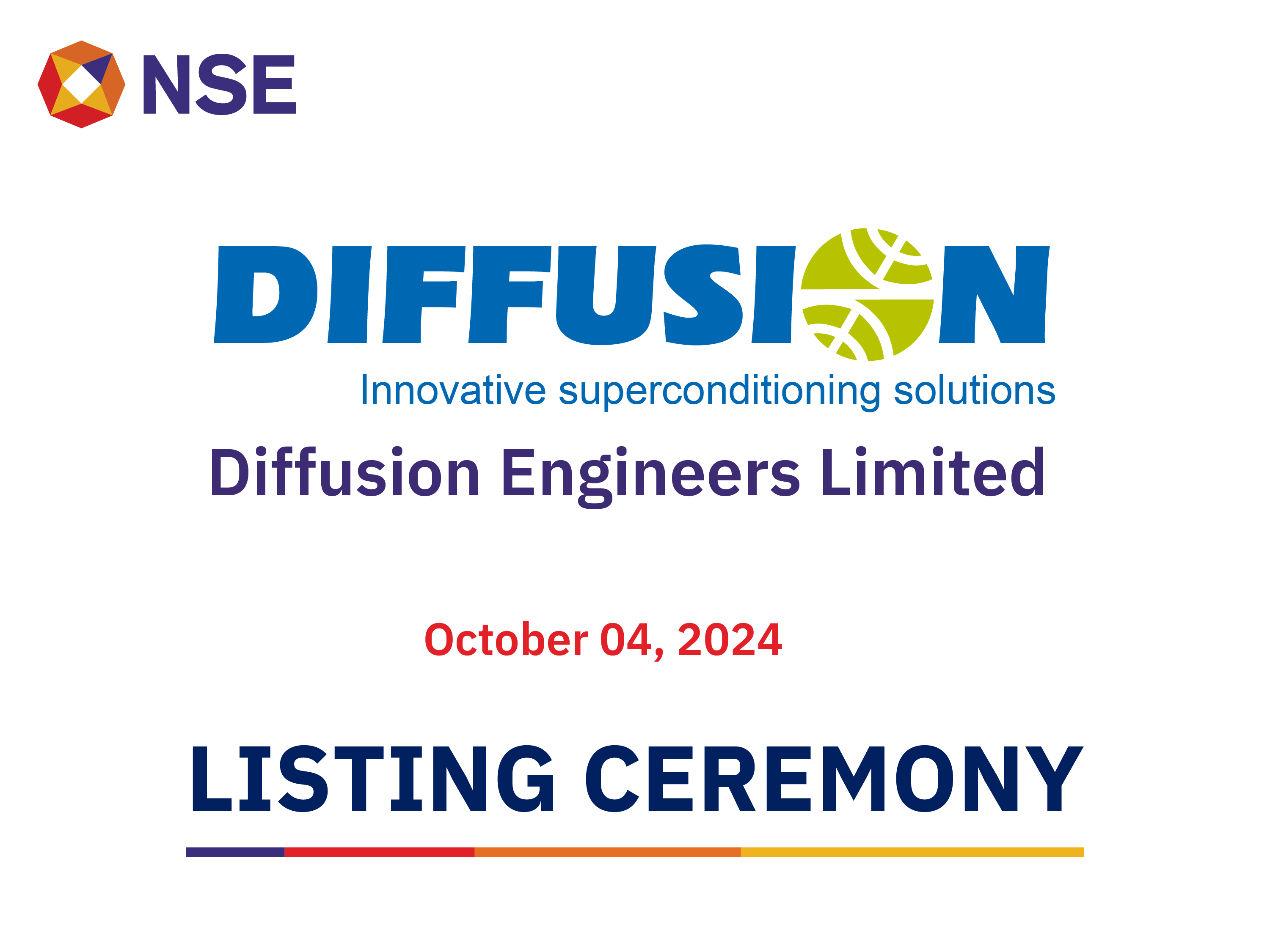 Listing Ceremony of Diffusion Engineers Limited