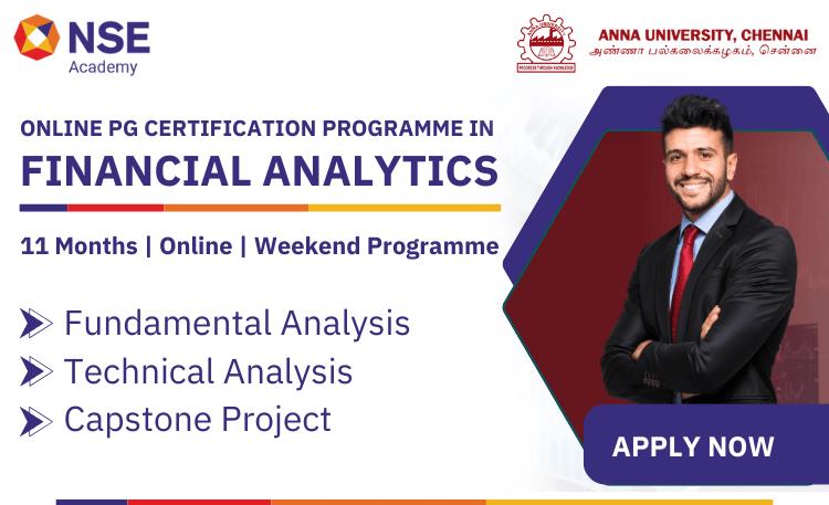 Anna University and NSE Academy PG Certification in Financial Analytics Banner