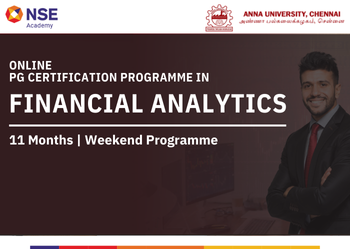 Anna University - Online PG Certification Programme in Financial Analytics